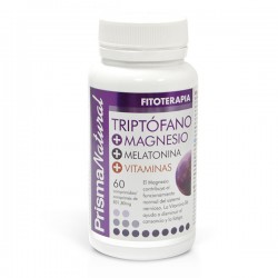 Triptófano, magnesio, melatonina y vitaminas Prisma Natural
